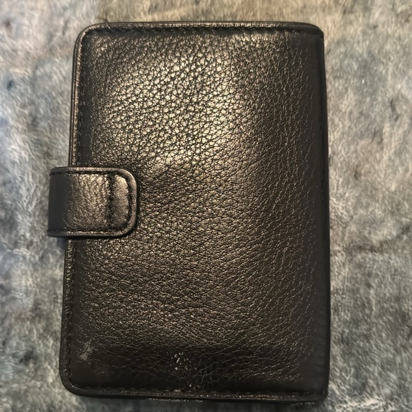 Michael Kors Passport Card Holder Wallet Pebble Leather Bifold